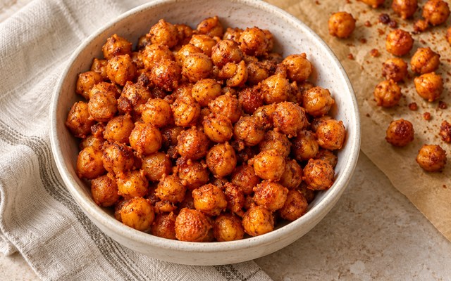 Serving illustration for Roasted Paprika Chickpeas
